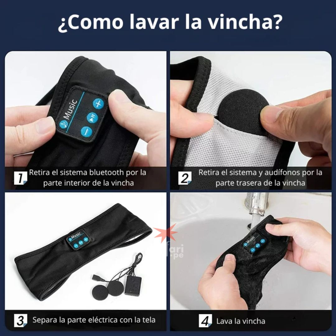 DreamShade: Antifaz Bluetooth Relajante