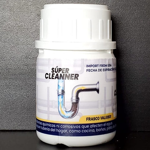 SÚPER CLEANER™️ - DESATORADOR DE TUBERÍAS EN POLVO
