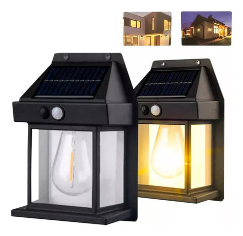 PACK: 2 LÁMPARAS SOLARES CON SENSOR DE MOVIMIENTO