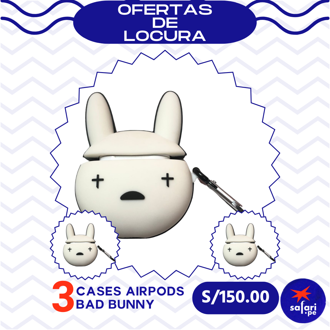 CASE AIRPODS BAD BUNNY