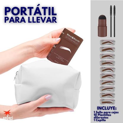 KIT SOMBRA PARA CEJAS 6D