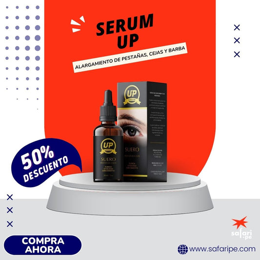 Serum Up® - ALRGAMIENTO DE PESTAÑAS, CEJAS Y BARBA