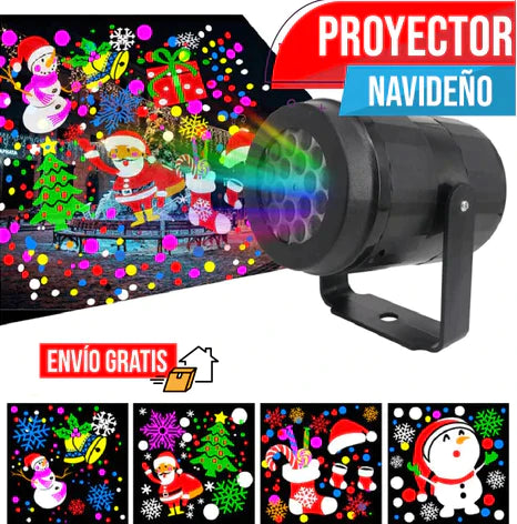 PROYECTOR DE FIGURAS NAVIDEÑAS (🎄🎁🧧🎀🎄)(𝗘𝗡𝗩𝗜𝗢 𝗚𝗥𝗔𝗧𝗜𝗦!!!!)