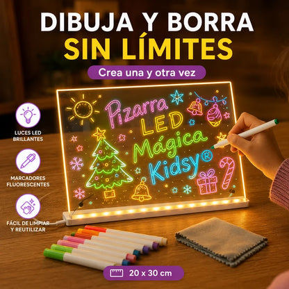 Pizarra LED Kidsy® Grande(20x30)