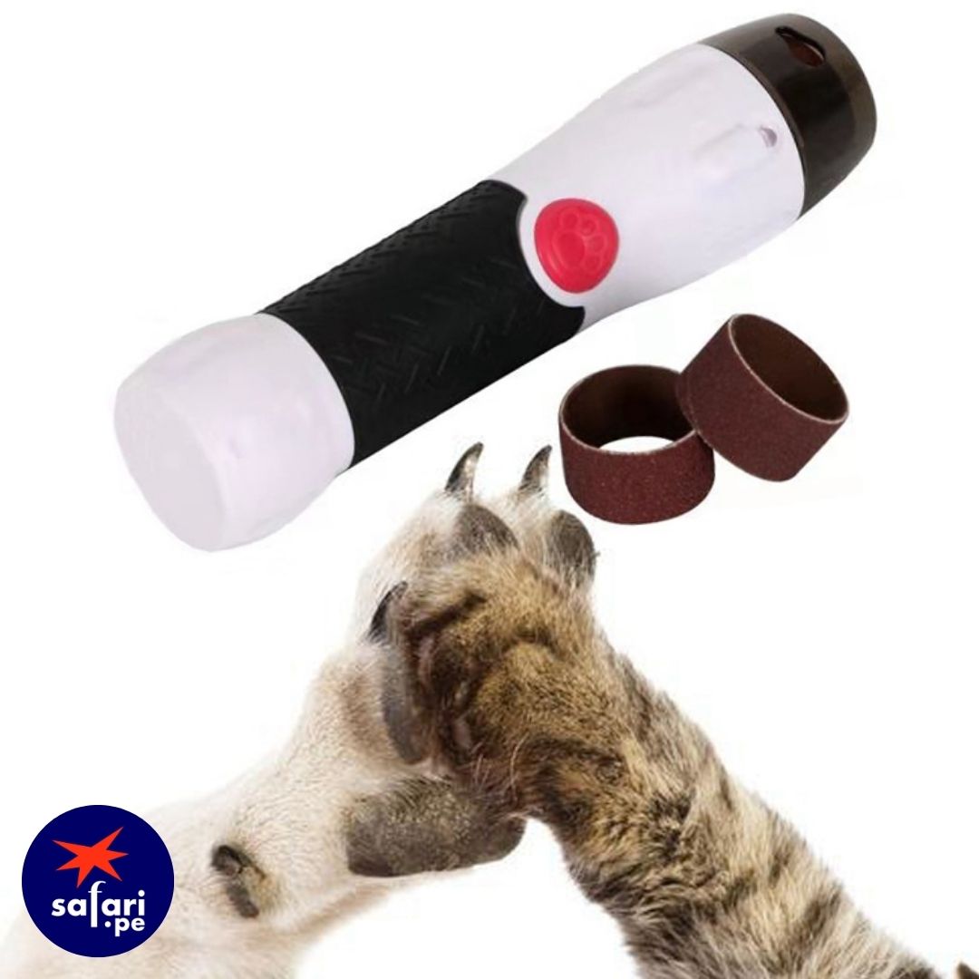 PAW PERFECT: LIMADOR ELÉCTRICO DE UÑAS Y GARRAS DE MASCOTAS