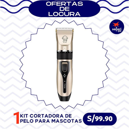 KIT CORTADORA DE PELO PARA MASCOTAS