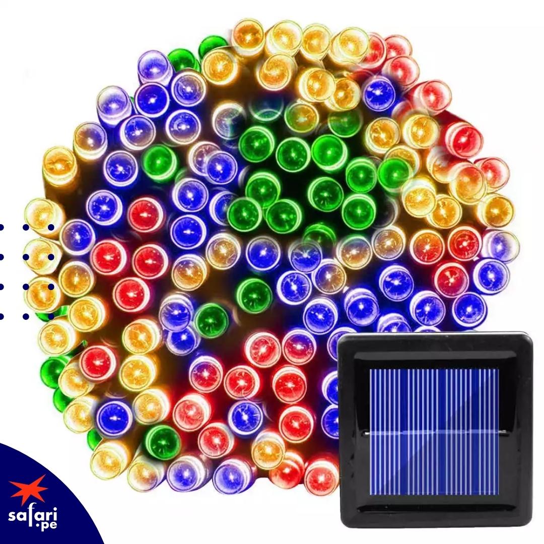 🎄LUCES LED SOLAR MULTICOLOR🎄16 METROS