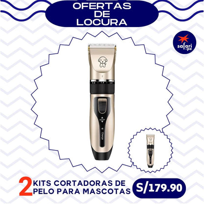 KIT CORTADORA DE PELO PARA MASCOTAS