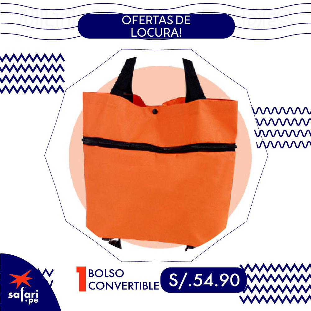 BOLSA CONVERTIBLE 2 EN 1 🛒