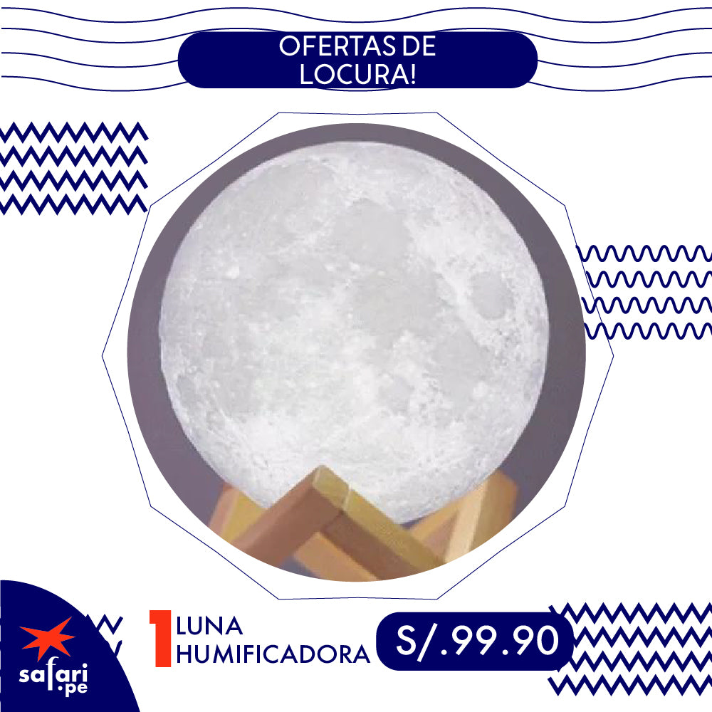 🌕 LUNA HUMIFICADORA + ESENCIA DE REGALO 🎁