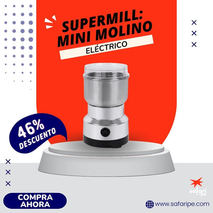 SUPERMILL: MINI MOLINO ELÉCTRICO