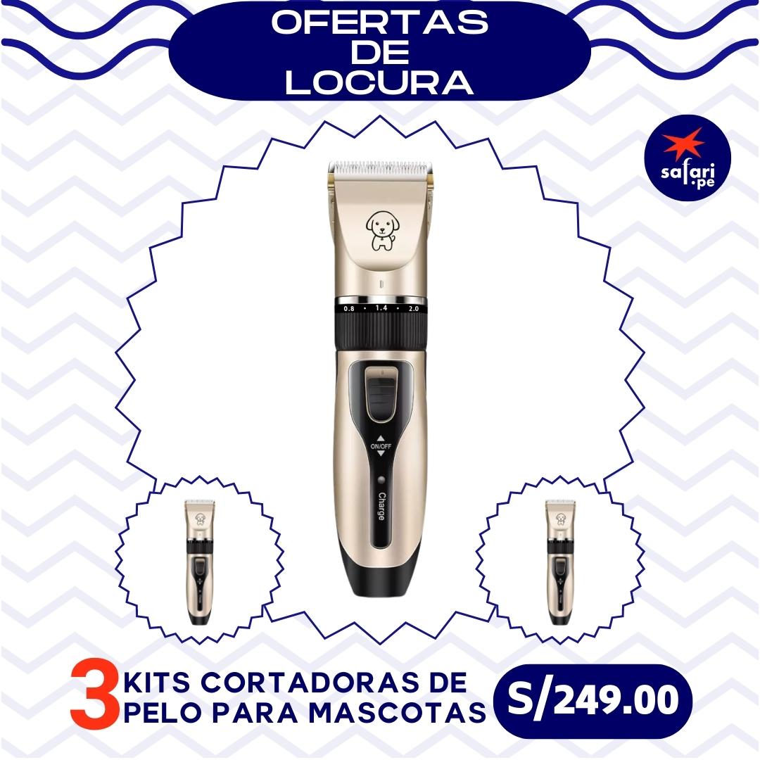 KIT CORTADORA DE PELO PARA MASCOTAS