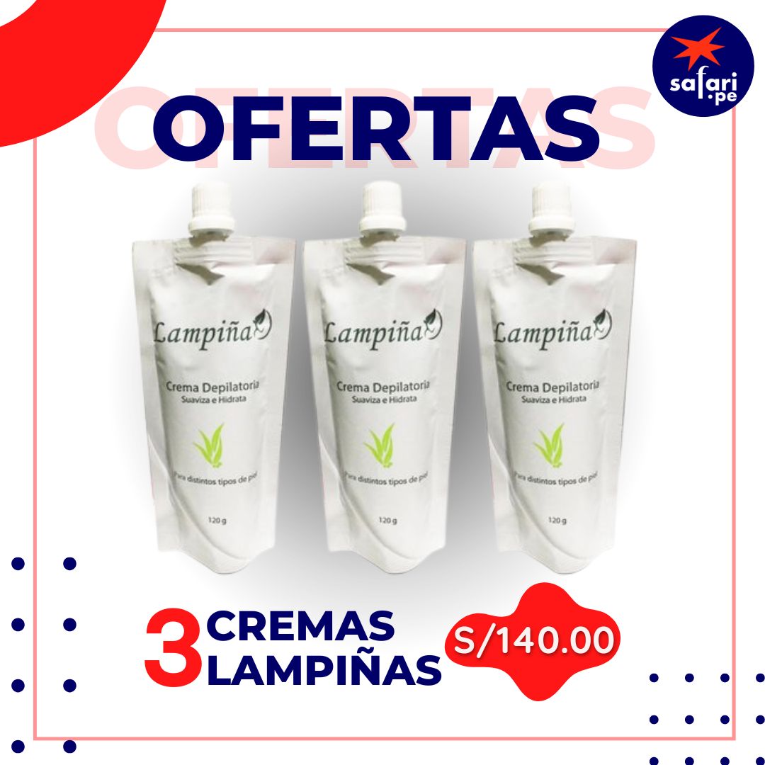 CREMA DEPILADORA LAMPIÑA