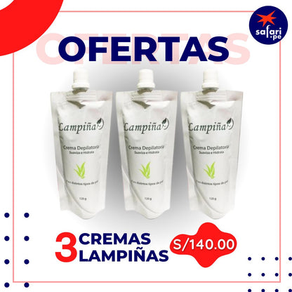 CREMA DEPILADORA LAMPIÑA