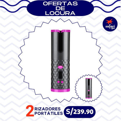 RIZADOR PORTÁTIL: COORLESS HAIR CURLER