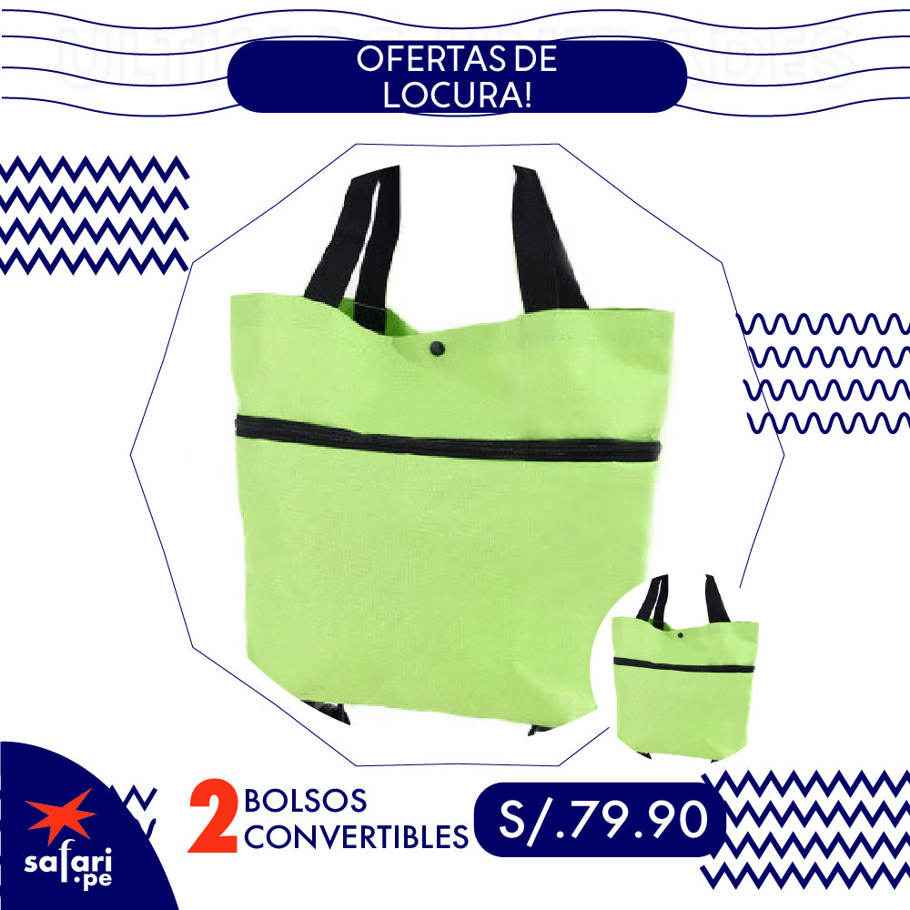 BOLSA CONVERTIBLE 2 EN 1 🛒