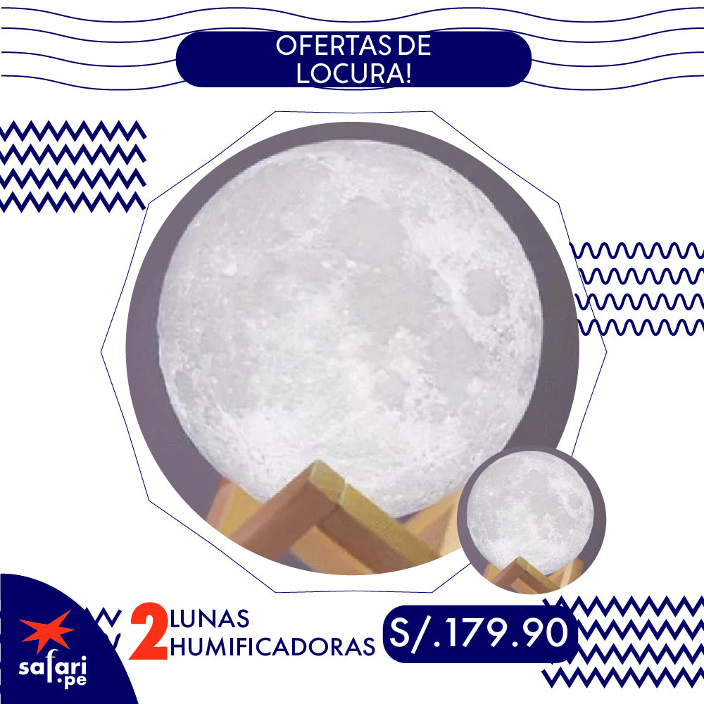 🌕 LUNA HUMIFICADORA + ESENCIA DE REGALO 🎁