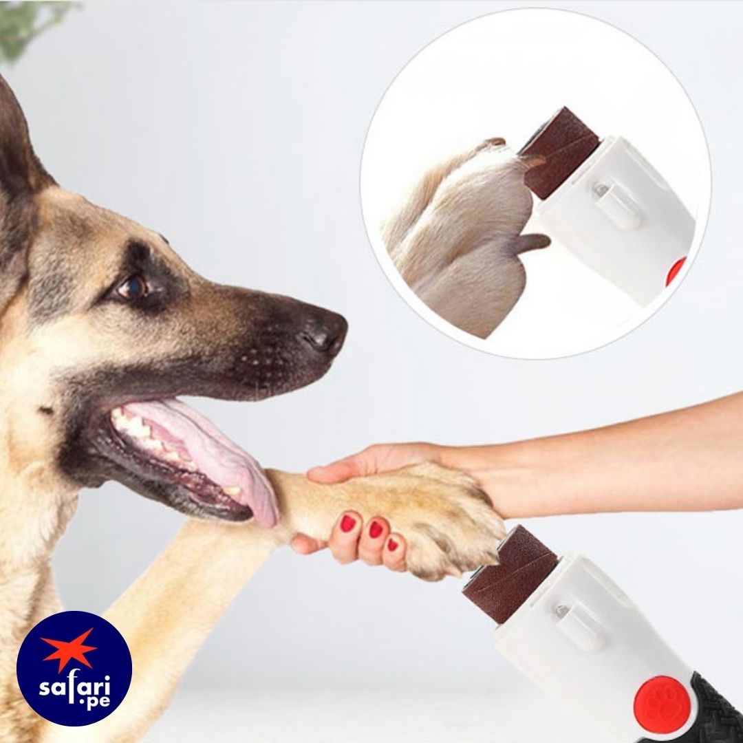 PAW PERFECT: LIMADOR ELÉCTRICO DE UÑAS Y GARRAS DE MASCOTAS