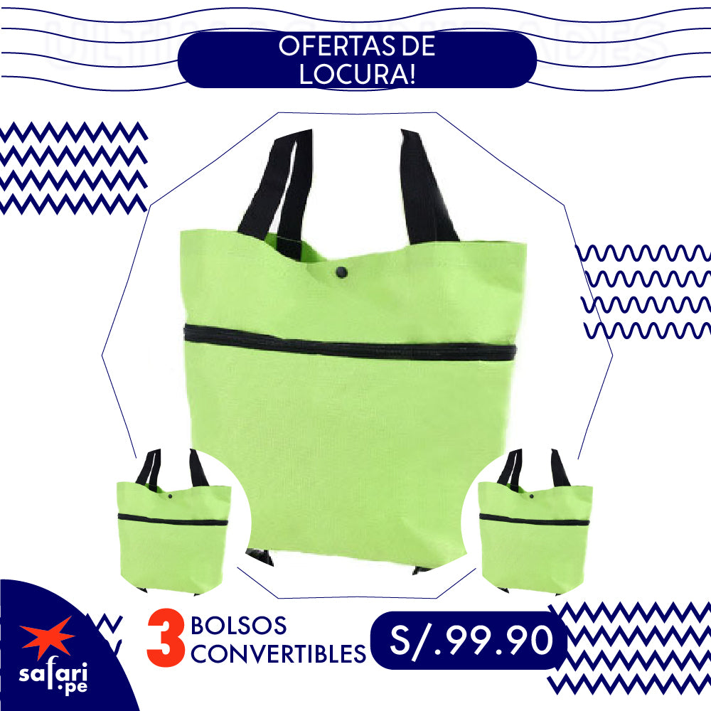 BOLSA CONVERTIBLE 2 EN 1 🛒