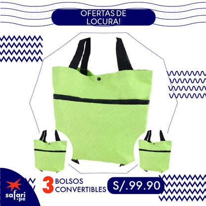 BOLSA CONVERTIBLE 2 EN 1 🛒