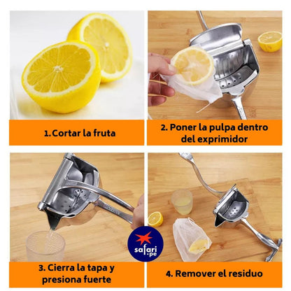 EXPRIMIDOR MANUAL DE FRUTAS