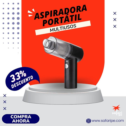 ASPIRADORA PORTÁTIL MULTIUSOS