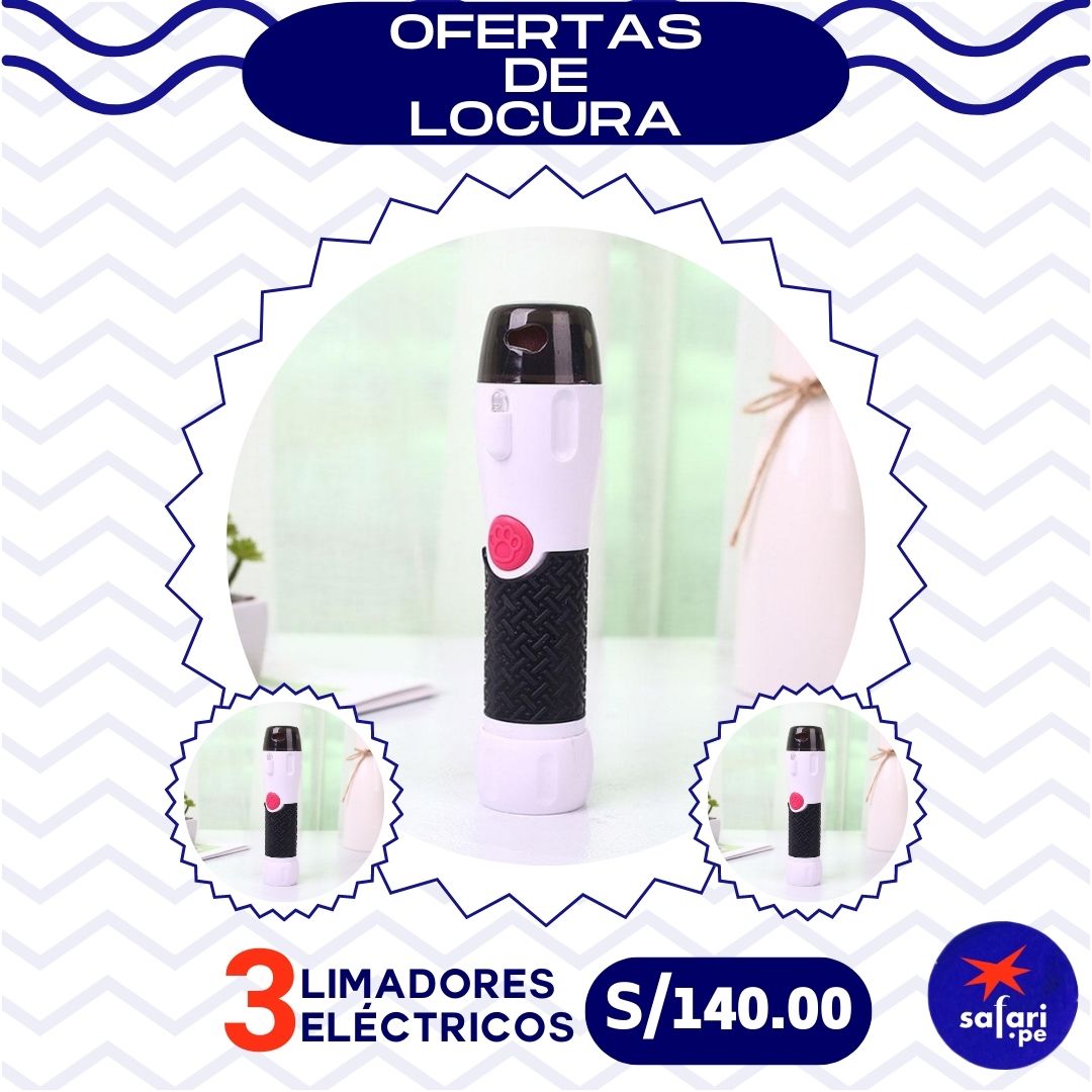 PAW PERFECT: LIMADOR ELÉCTRICO DE UÑAS Y GARRAS DE MASCOTAS
