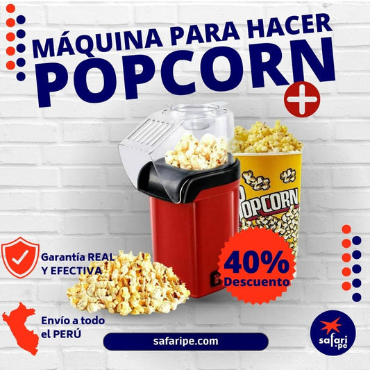 MÁQUINA PARA HACER POPCORN🍿