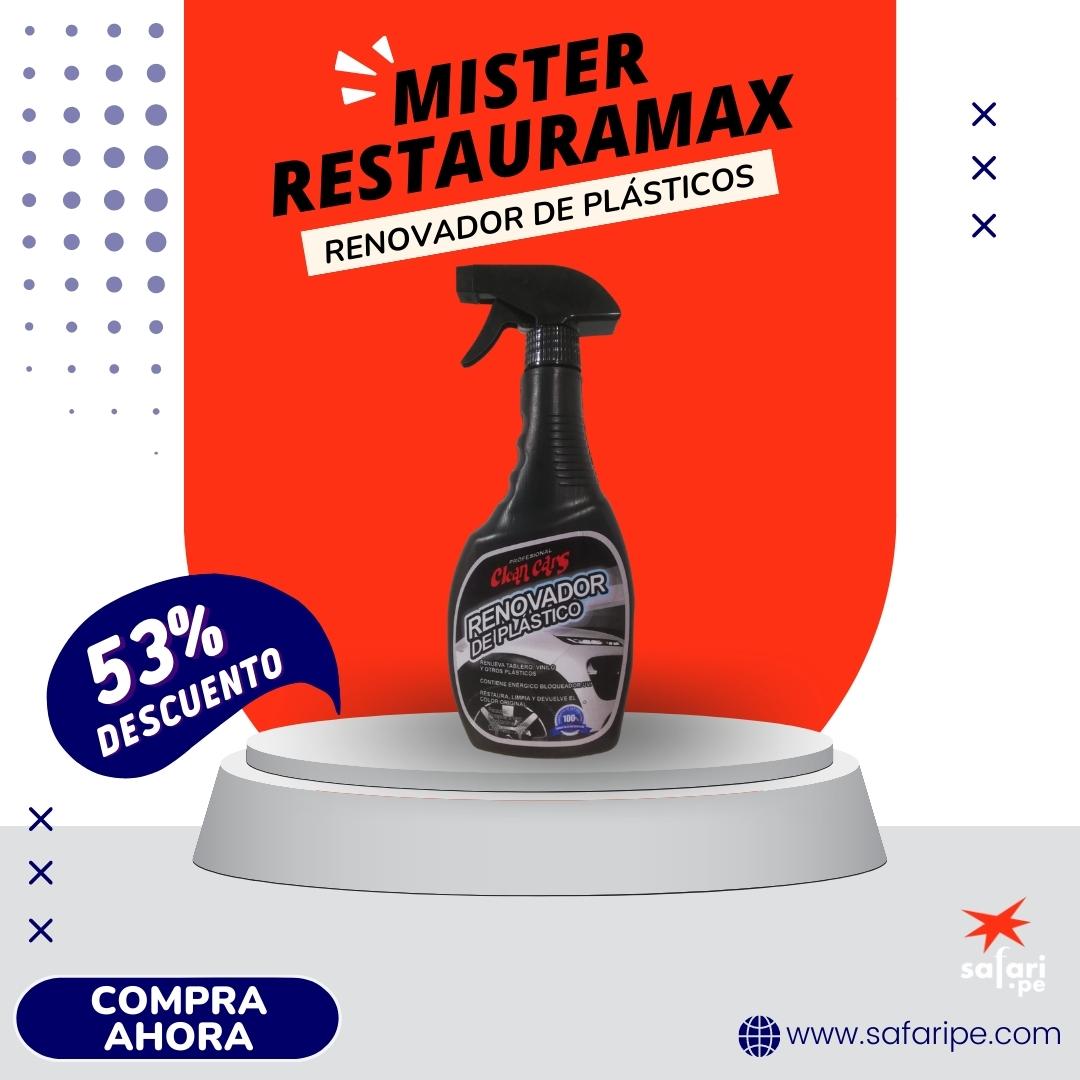 MISTER RESTAURAMAX - RENOVADOR DE PLÁSTICOS