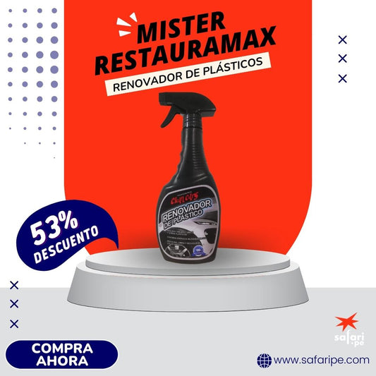 MISTER RESTAURAMAX - RENOVADOR DE PLÁSTICOS