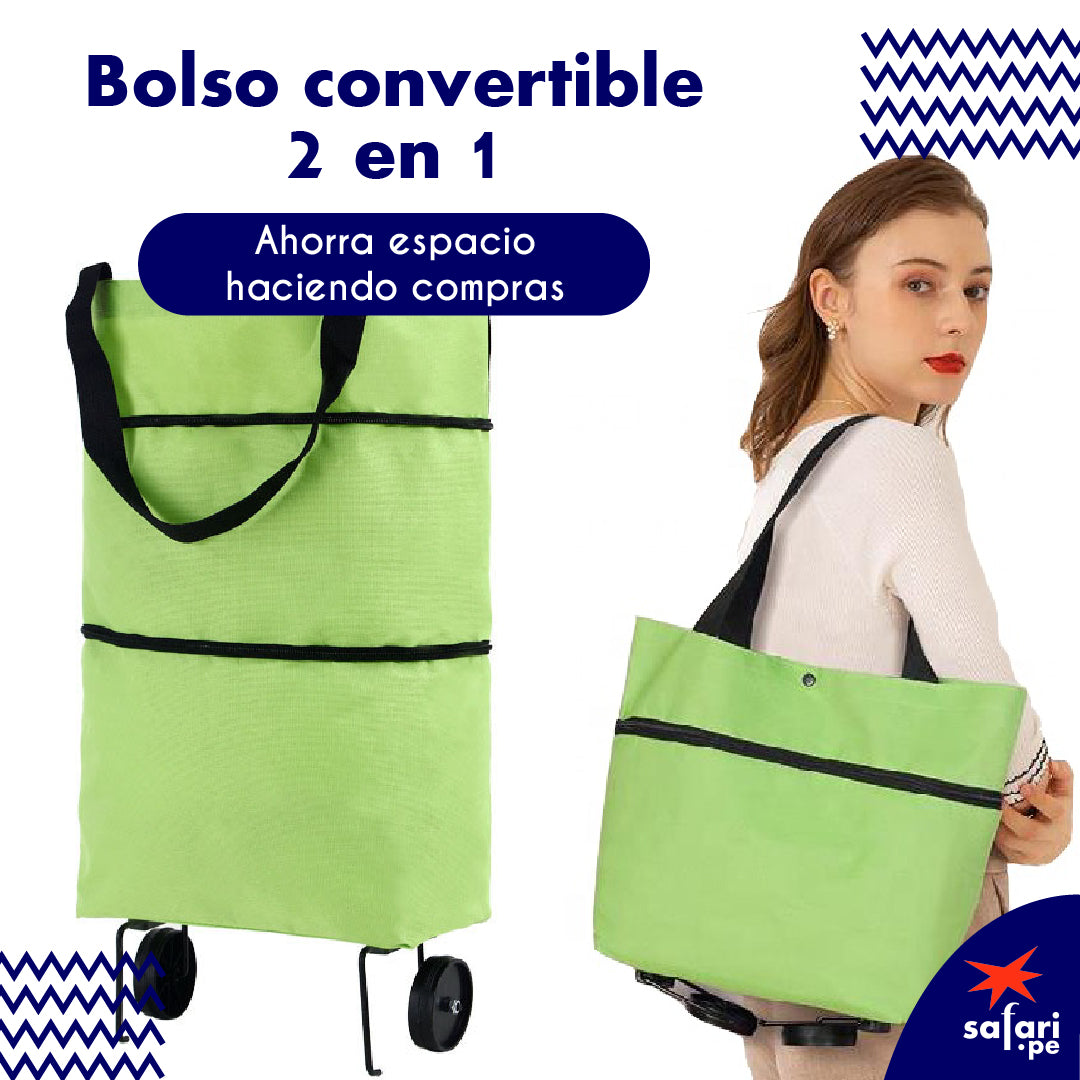 BOLSA CONVERTIBLE 2 EN 1 🛒