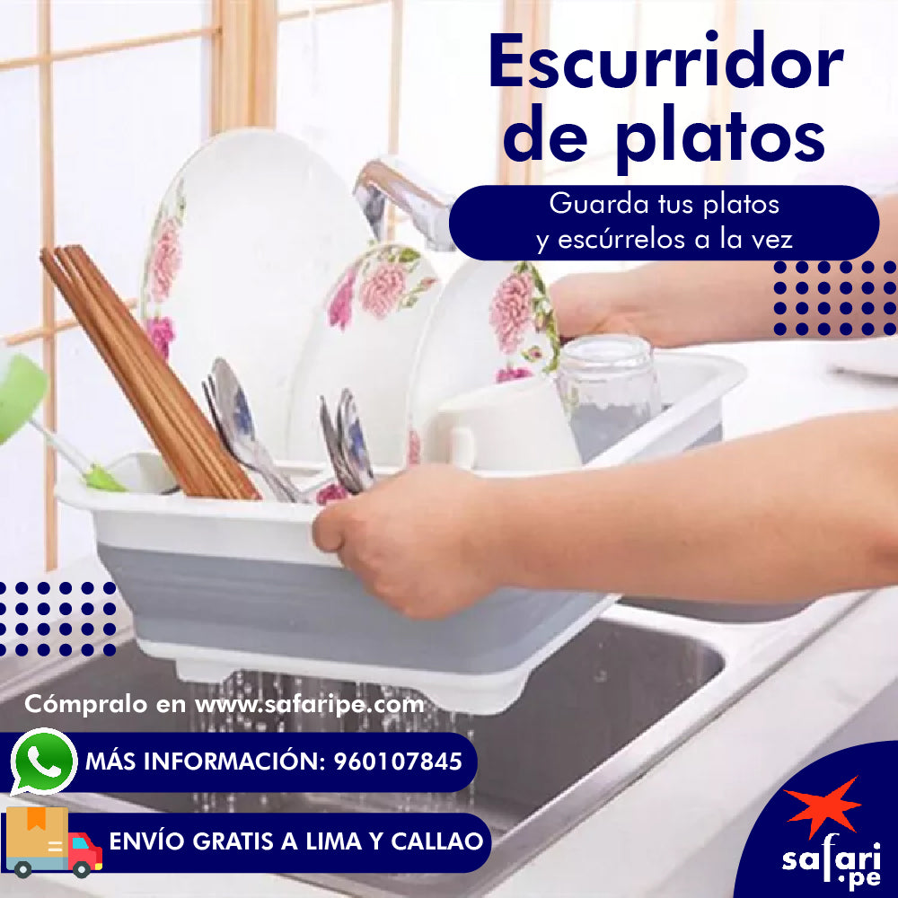 ESCURRIDOR DE PLATOS🍽️