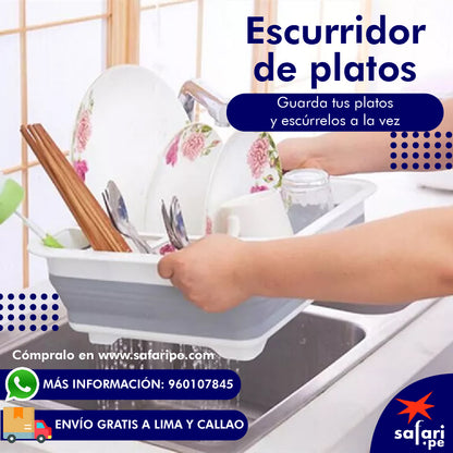 ESCURRIDOR DE PLATOS🍽️