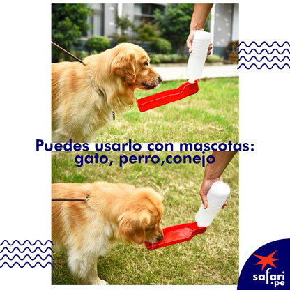 BEBEDERO PORTÁTIL PARA MASCOTA 🐱🐶