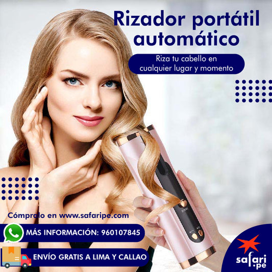 RIZADOR PORTÁTIL: COORLESS HAIR CURLER