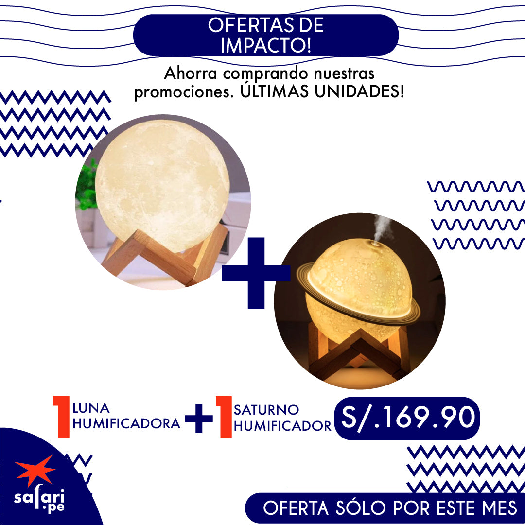 🌕 LUNA HUMIFICADORA + ESENCIA DE REGALO 🎁