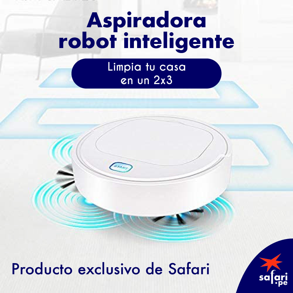 Aspiradora Robot Wifi Multisensores App Móvil Ferturito V80 Smart Home