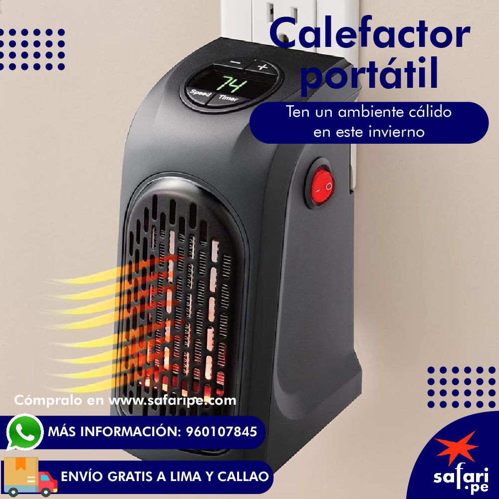 CALEFACTOR PORTÁTIL🔥